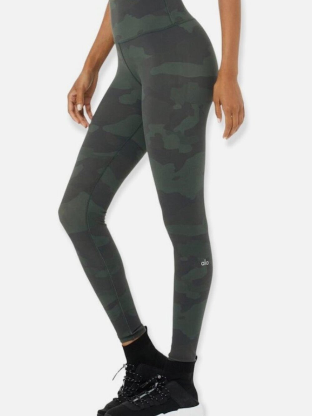 Alo High-Waist Camo Vapor Legging Hunter
